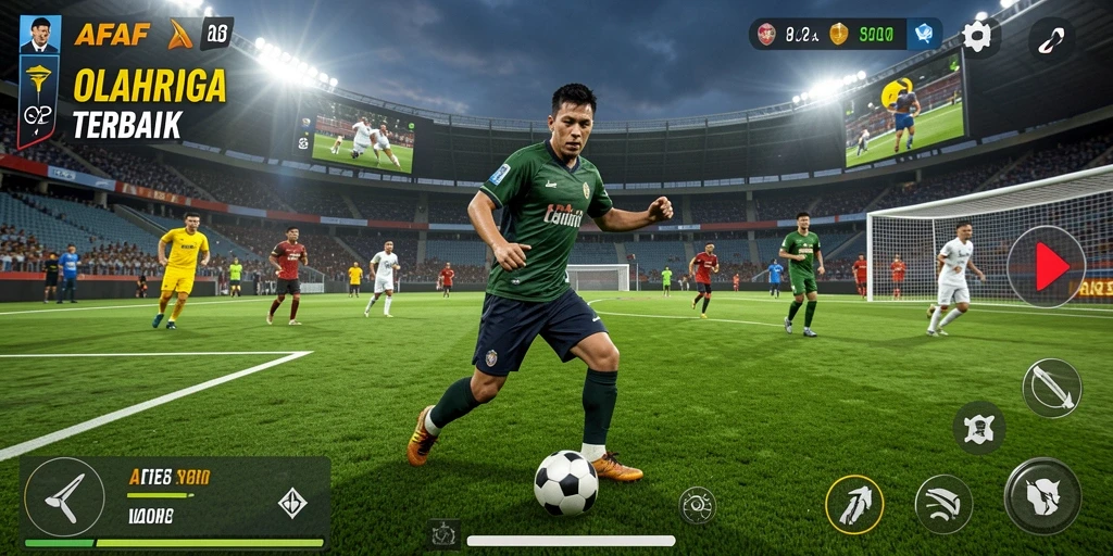 Tampilan gameplay AFAF yang menegangkan dan mengasyikkan.