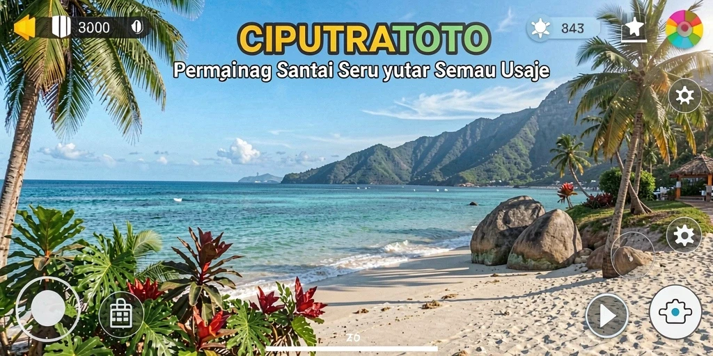 Tangkapan layar <strong>CIPUTRATOTO</strong> menunjukkan gameplay yang ceria dan menyenangkan.