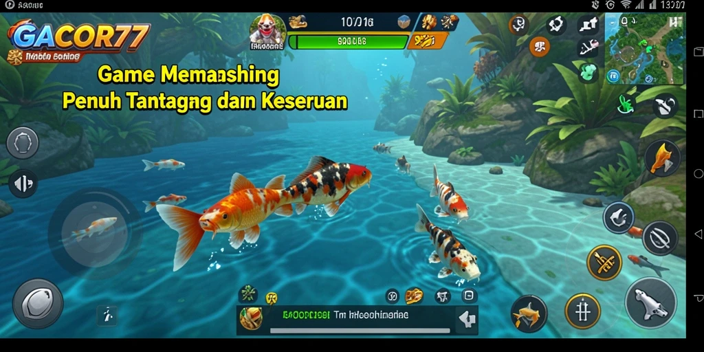 Tangkapan ikan besar di GACOR77 dengan grafis yang menakjubkan.