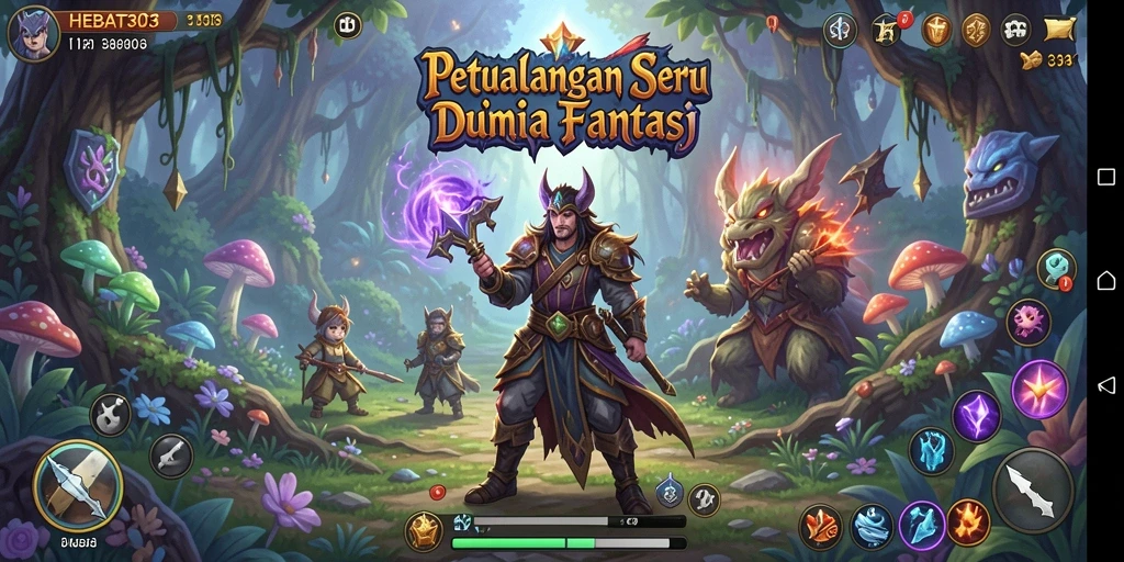 Tampilan utama gameplay HEBAT303 yang menarik dan penuh aksi.