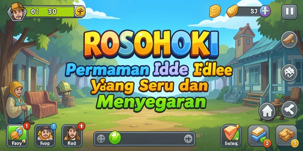 Screenshot ROSOHOKI menampilkan grafis menarik dari gameplay Idle yang seru.