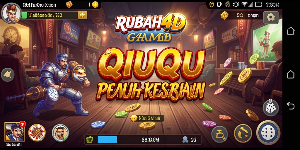 Screenshot utama menunjukkan gameplay seru RUBAH4D.